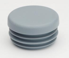Plastic plug grey 40 mm