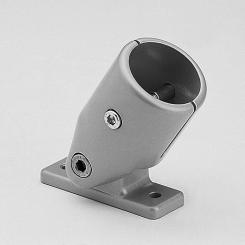 Ground bearing variable Ø 40 mm silver RAL 9006