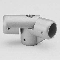 T-joint connector Ø 30 mm white RAL 9016